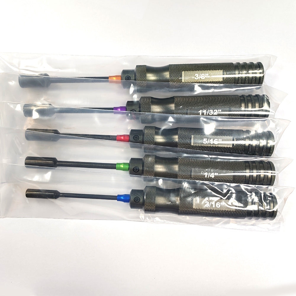 Powerhobby Pro Series STANDARD Nut Driver Tool Set 5PC