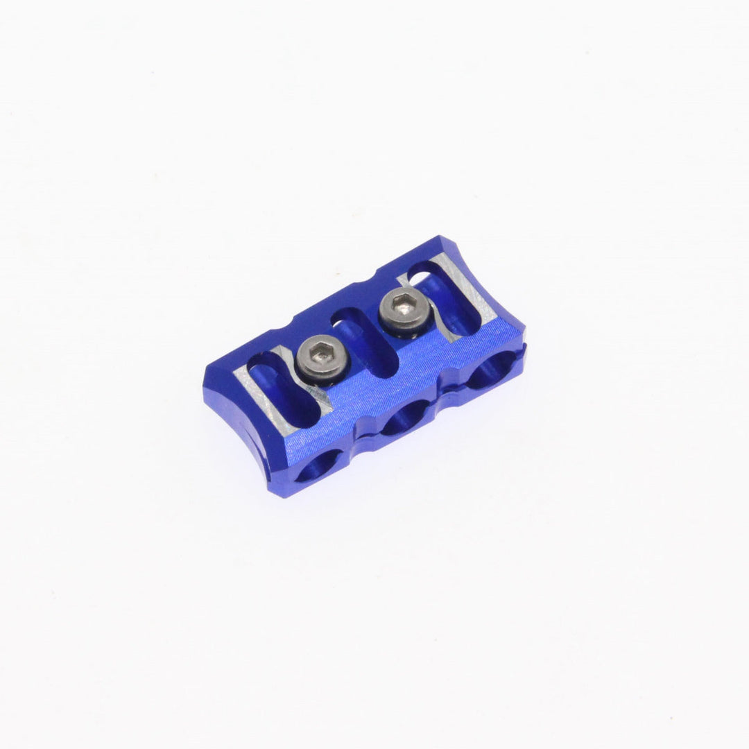 Powerhobby UltraLite 3 Wire Organizer 3 x 4.1mm 10AWG Wire Blue