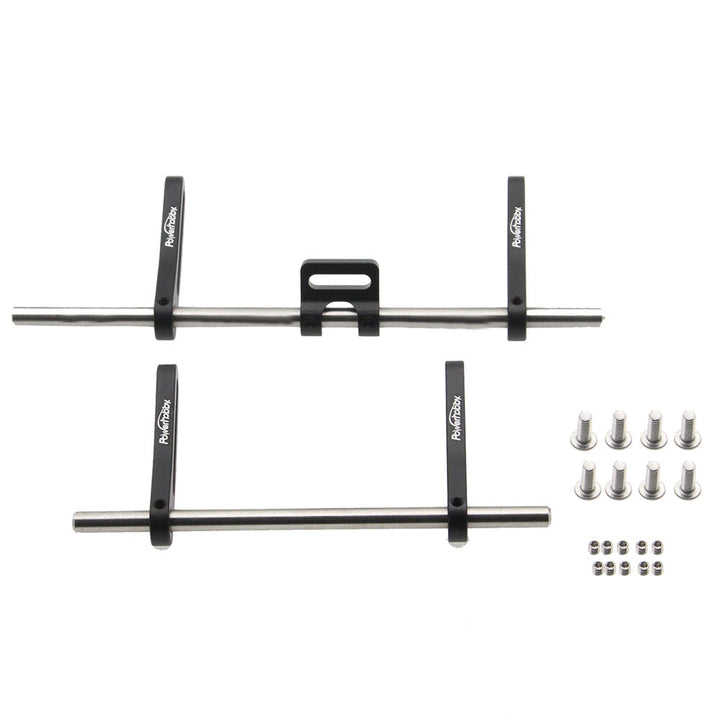 Powerhobby Aluminum Front and Rear Adjustable Bumpers 1/10 Rock Crawler