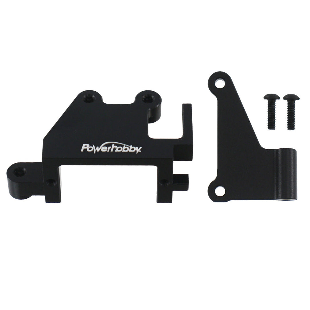 Powerhobby 7075 Aluminum Caliper Electronic Servo Mount Black Losi Promoto MX