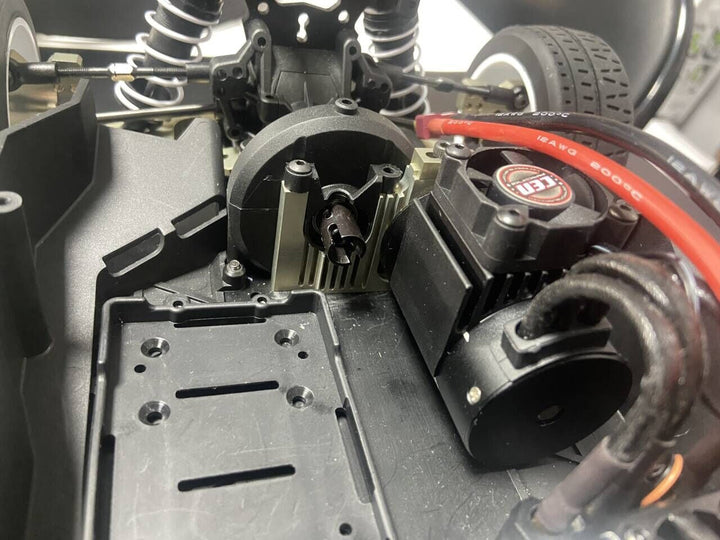 Powerhobby 7075 Aluminum Motor Mount Cen Racing 1/8 M-Sport Puma