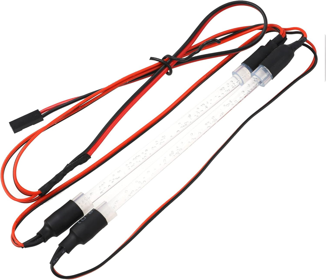Powerhobby Chassis Body LED Light Tube Strip Light Bar Red 1/10 Rock Crawler