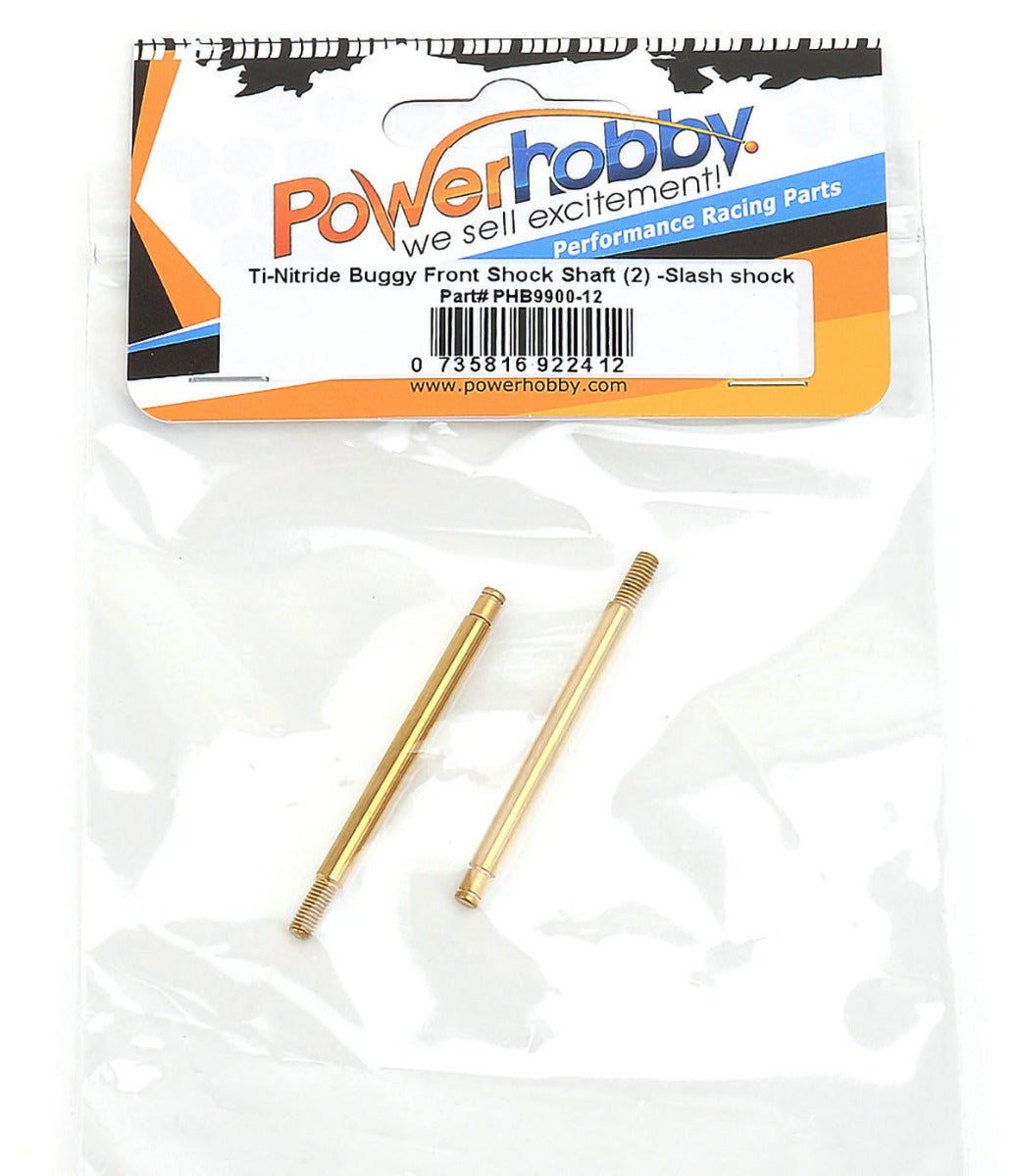 Powerhobby Ti-Nitride Front Shock Shaft XTREME Slash Shocks 9900-00