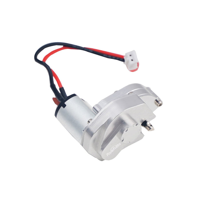 Powerhobby Axial SCX24 030 55T Motor w Aluminum Gearbox Assembled Silver