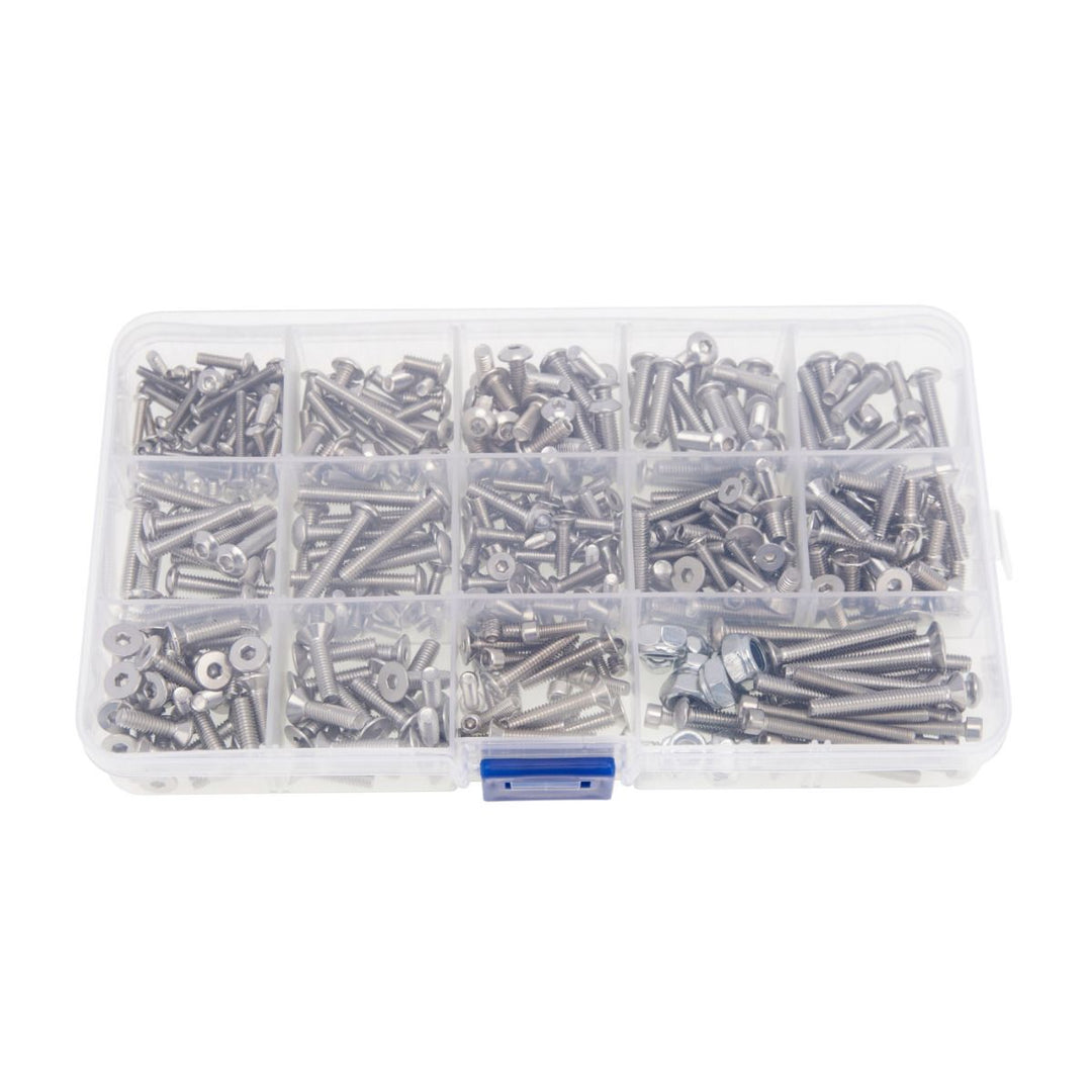 Powerhobby Stainless Steel Screws Kit Set Box Axial SCX10III 430pcs