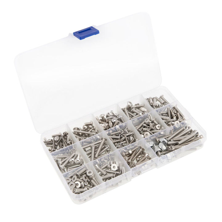 Powerhobby Stainless Steel Screws Set Box FOR Traxxas E-Revo 380pcs