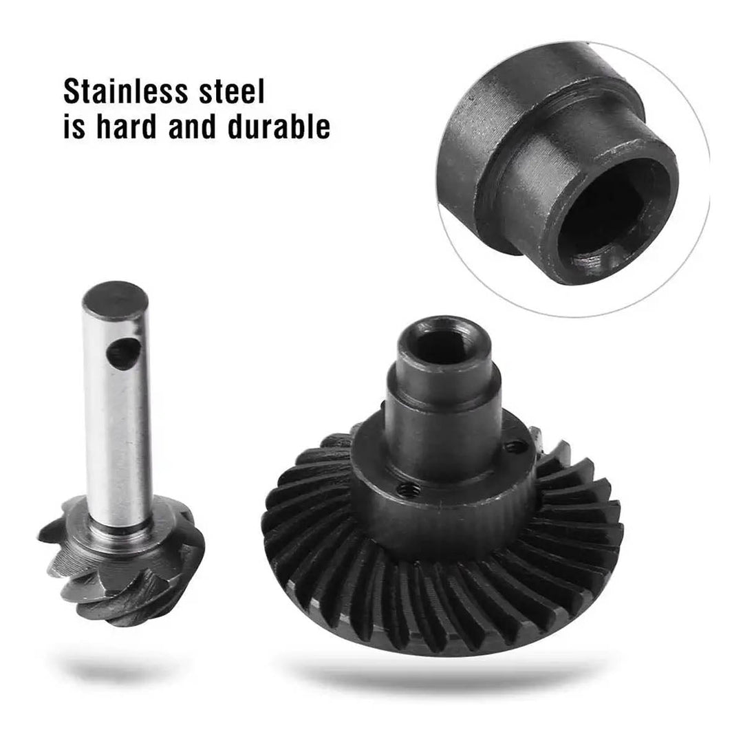 Powerhobby Helical Spiral Pinion Gear Set SCX10 II / SCX10 III Capra 1.9 8T/33T