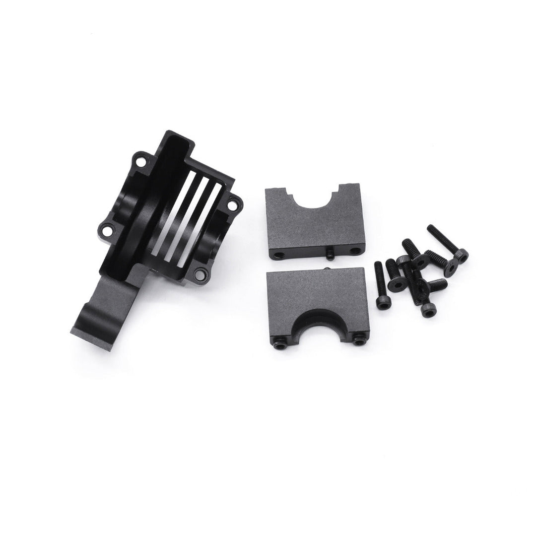 Powerhobby Aluminum Main Gear Cover FOR Traxxas Sledge Black
