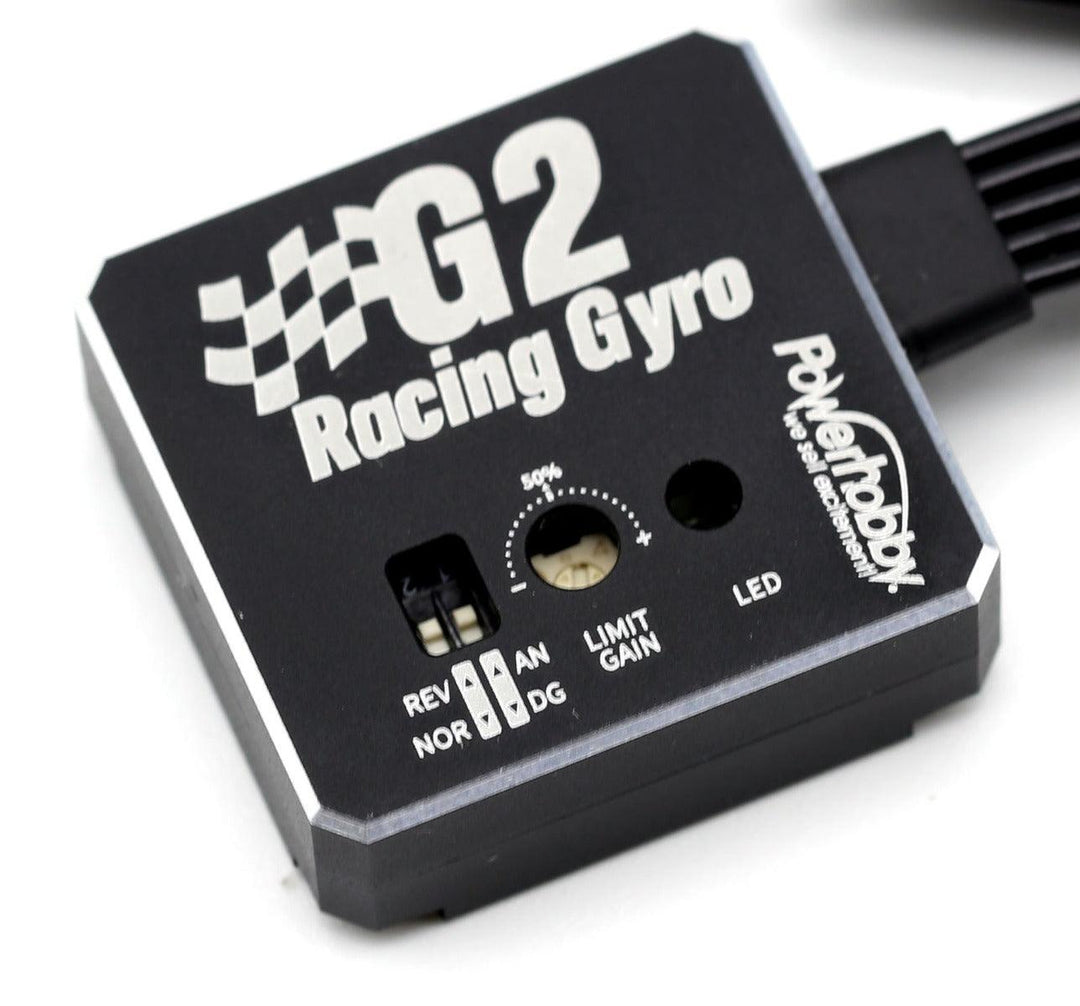 Powerhobby G2 High Stability Racing Drift Tuned RC Gyro w Aluminum Case
