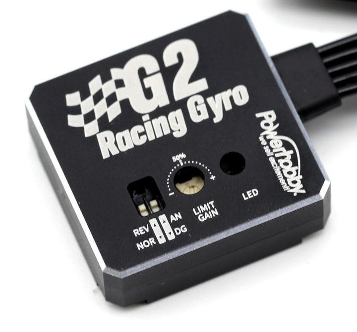 Powerhobby G2 High Stability Racing Drift Tuned RC Gyro w Aluminum Case