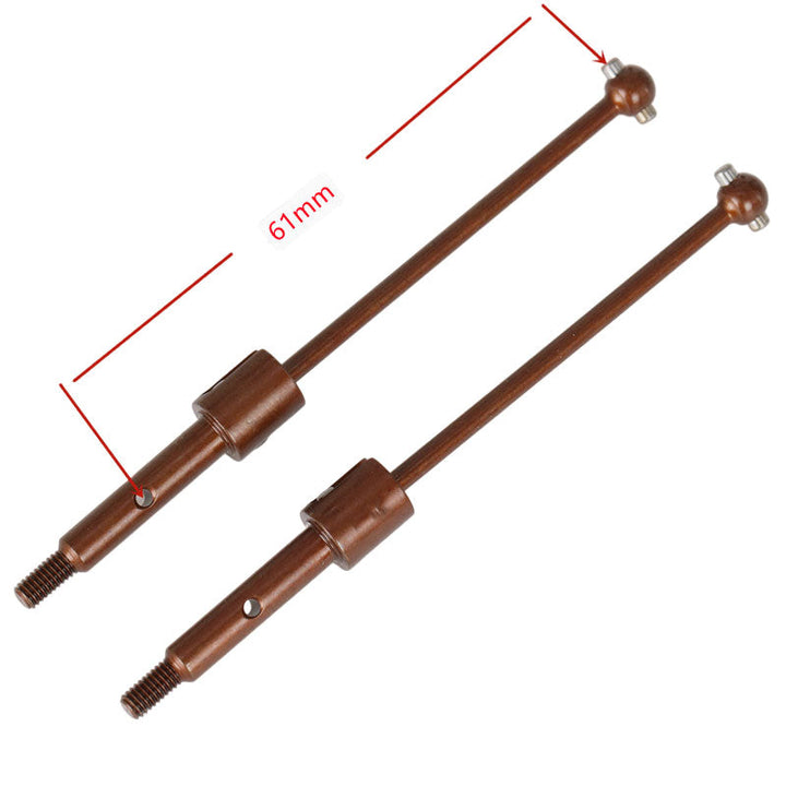 PowerHobby Losi 1/16 Mini-B 1/18 Mini-T Truck S2 Tool Steel Rear Drive Shaft