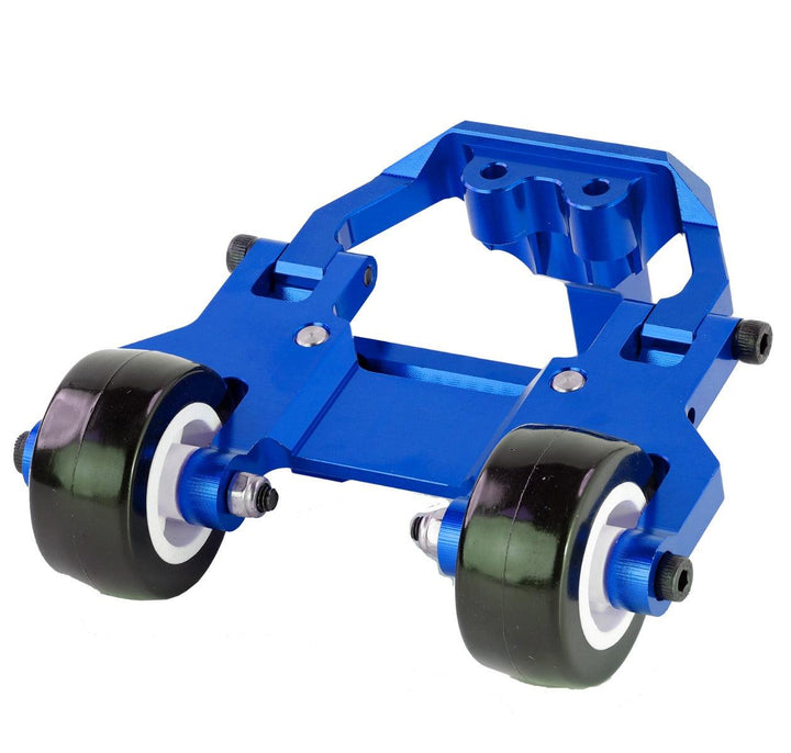 Powerhobby Aluminum Wheelie Bar Blue FOR Traxxas Maxx V1 & V2