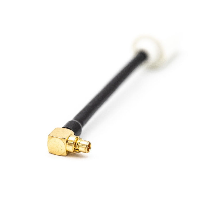 Antena EMAX Nano 5.8G - LHCP (blanca) 50 mm MMCX Ángulo de 90° 