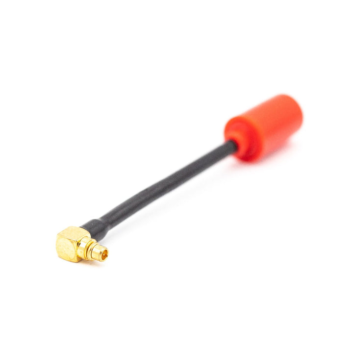 Antena EMAX Nano 5.8G - RHCP (roja) 50 mm MMCX Ángulo de 90° 