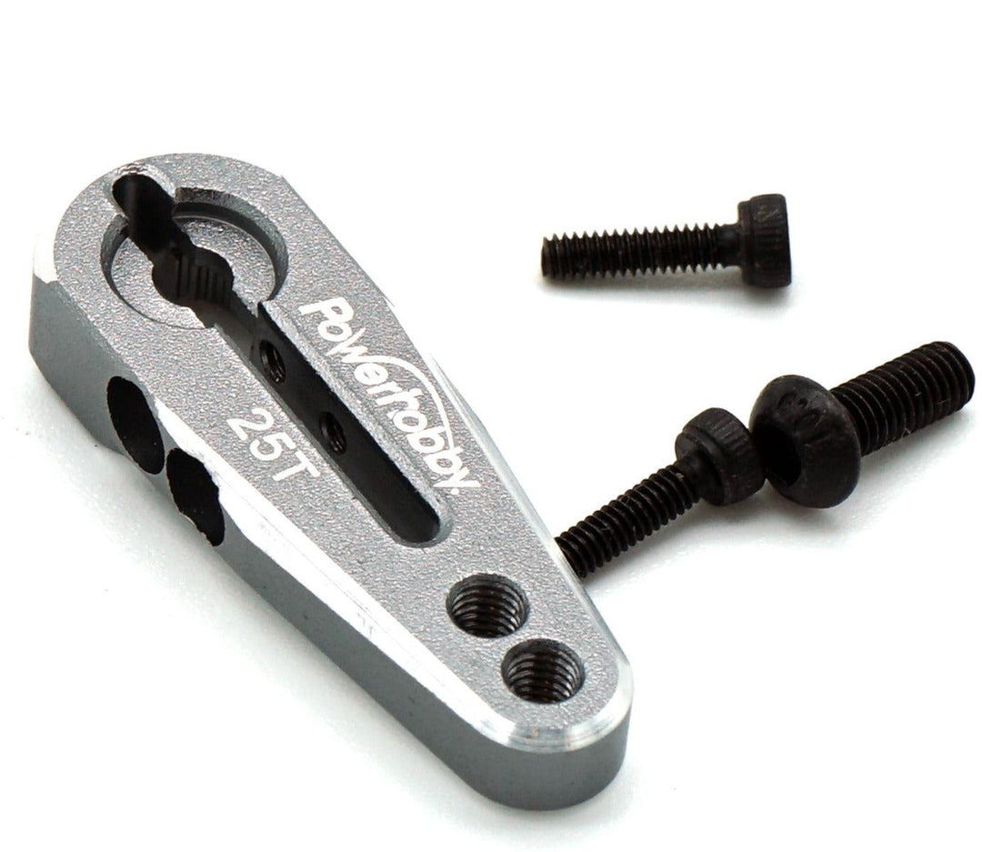 Powerhobby 25T Aluminum Clamping Servo Horn GunMetal