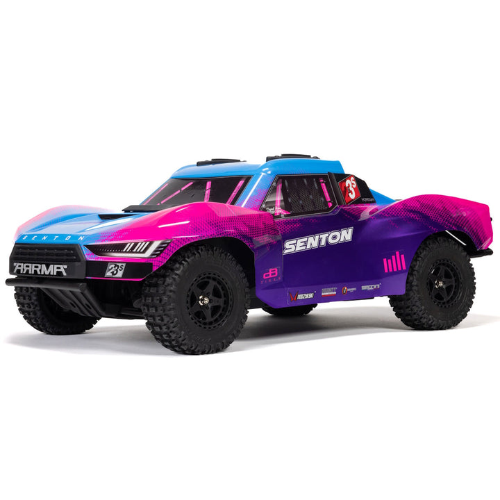 Arrma 4303V4T3 Senton 223S BLX 1/10 Brushless RTR 4X4 Short Course Truck Blue