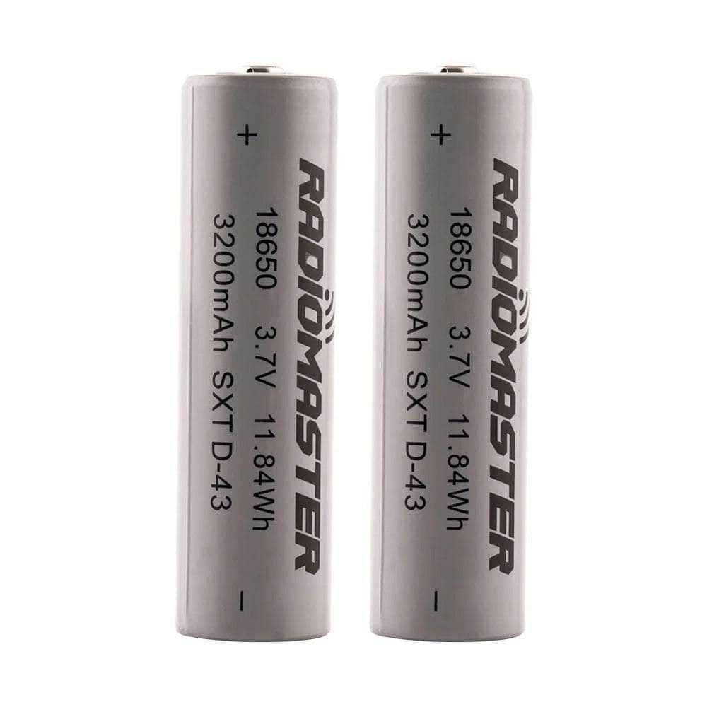 (PRE-ORDER) RadioMaster 18650 3200mAh 3.7V Li-ion Battery (2Pcs)