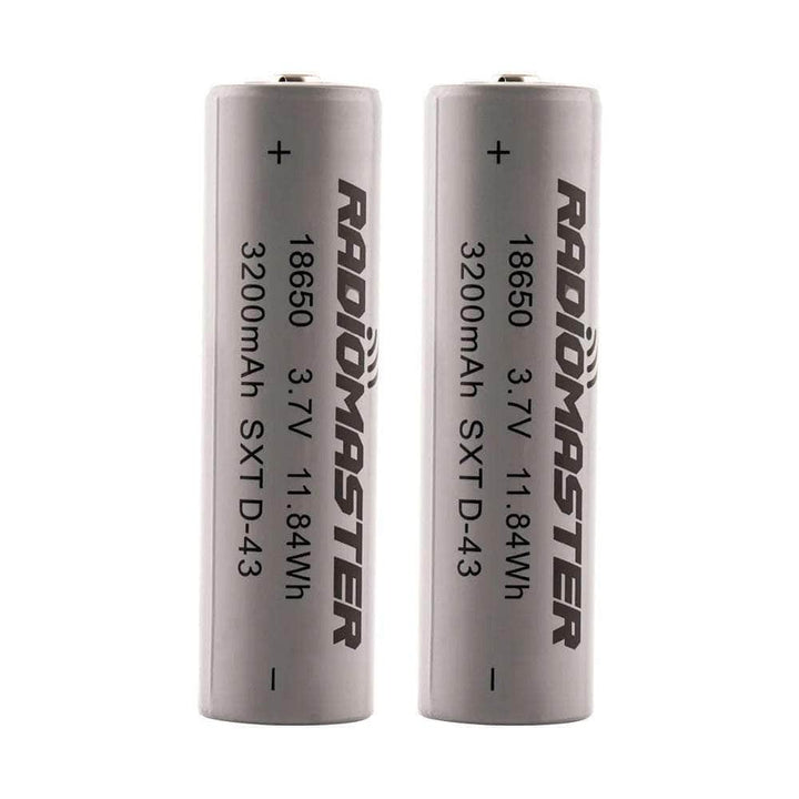 (PRE-ORDER) RadioMaster 18650 3200mAh 3.7V Li-ion Battery (2Pcs)