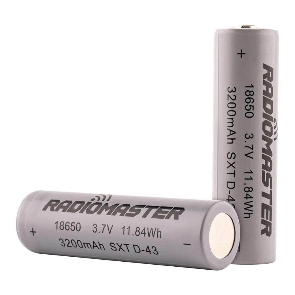 (PRE-ORDER) RadioMaster 18650 3200mAh 3.7V Li-ion Battery (2Pcs)