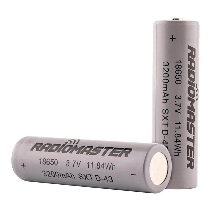 (PRE-ORDER) RadioMaster 18650 3200mAh 3.7V Li-ion Battery (2Pcs)