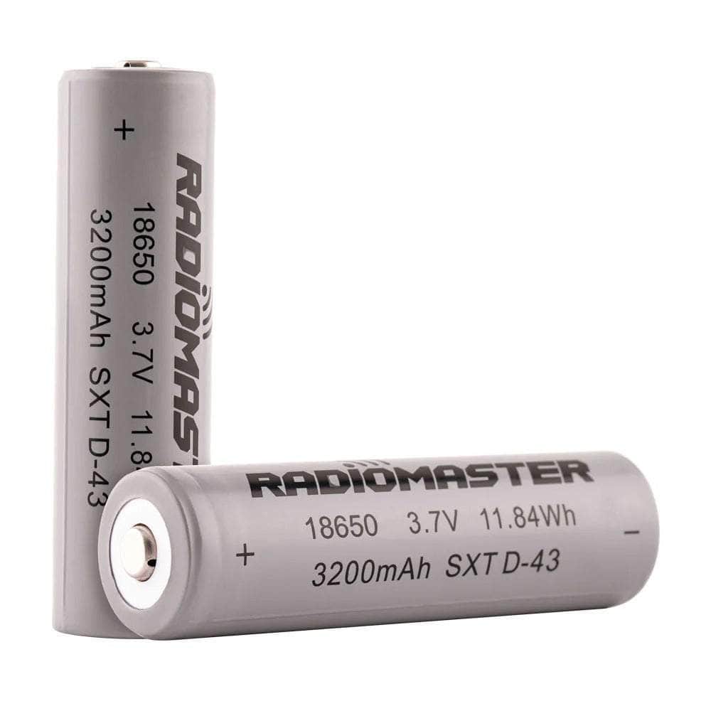(PRE-ORDER) RadioMaster 18650 3200mAh 3.7V Li-ion Battery (2Pcs)