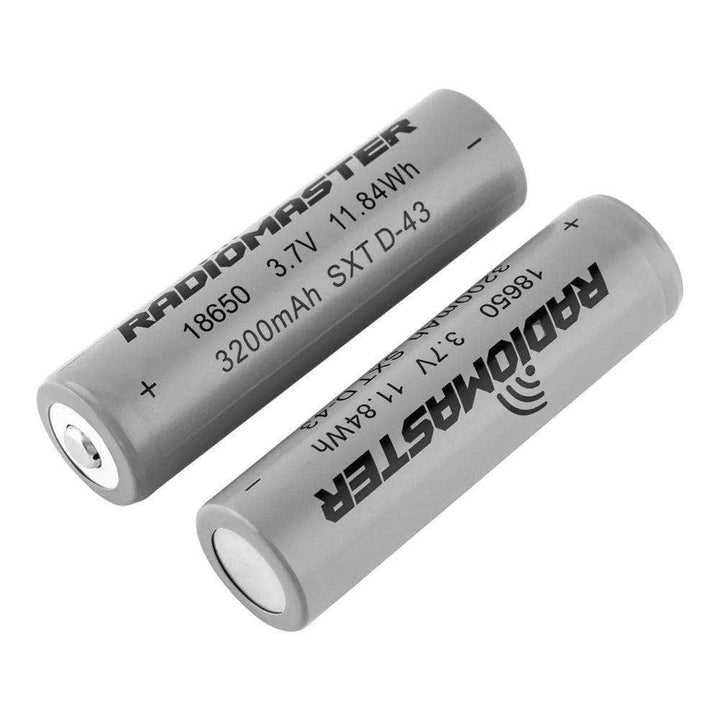 (PRE-ORDER) RadioMaster 18650 3200mAh 3.7V Li-ion Battery (2Pcs)