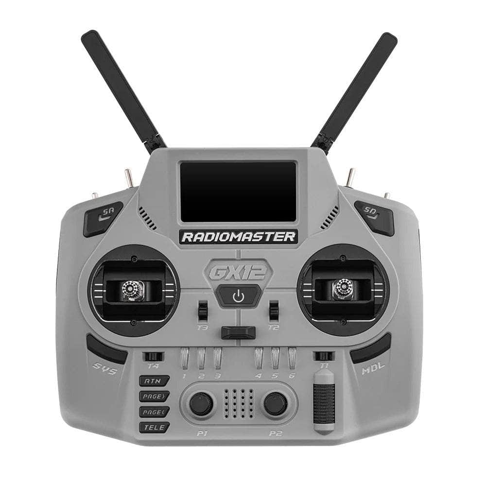 (PRE-ORDER) RadioMaster GX12 Dual-Band Crush Radio Controller - ELRS 2.4GHz M2 - Choose Color