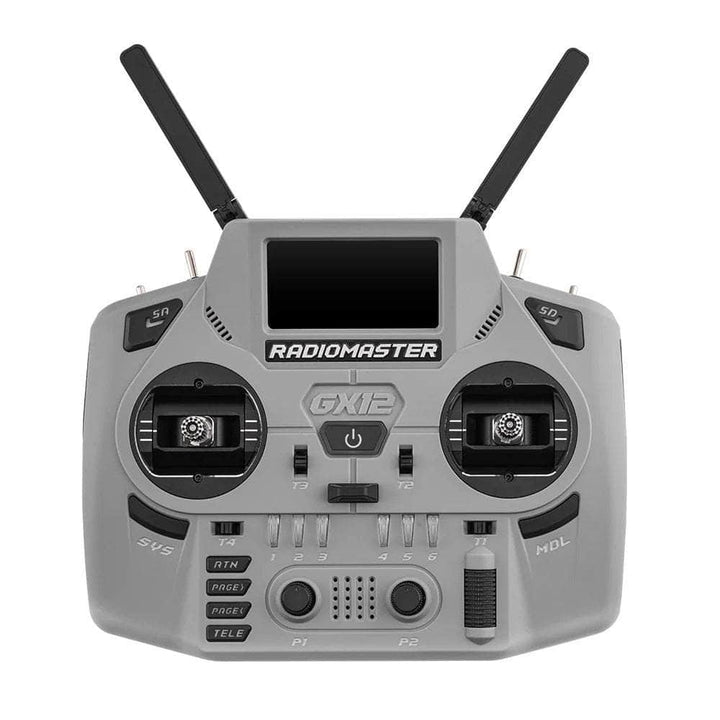 (PRE-ORDER) RadioMaster GX12 Dual-Band Crush Radio Controller - ELRS 2.4GHz M2 - Choose Color