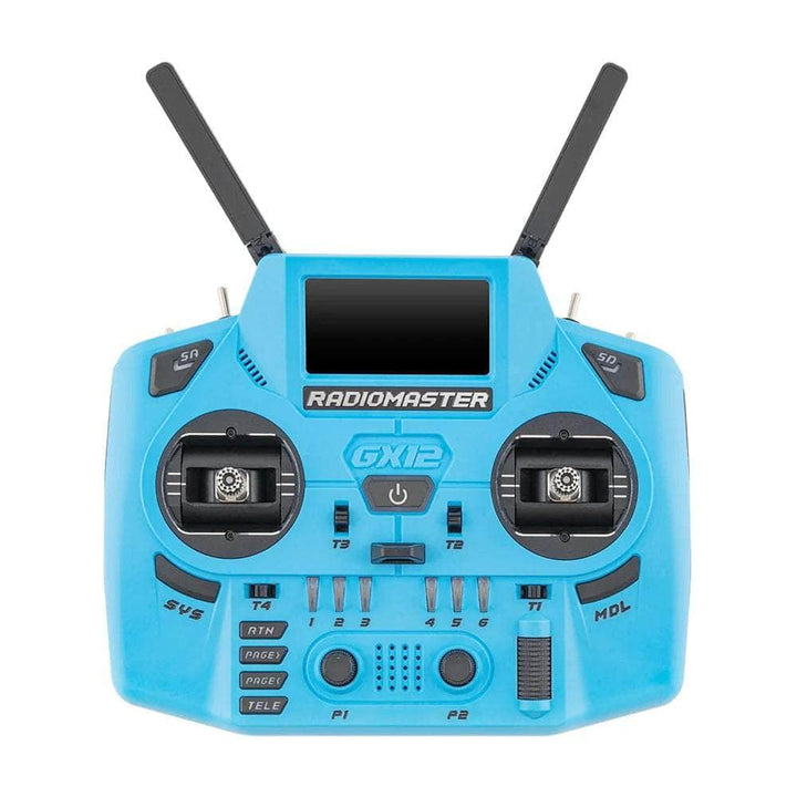 (PRE-ORDER) RadioMaster GX12 Dual-Band Crush Radio Controller - ELRS 2.4GHz M2 - Choose Color