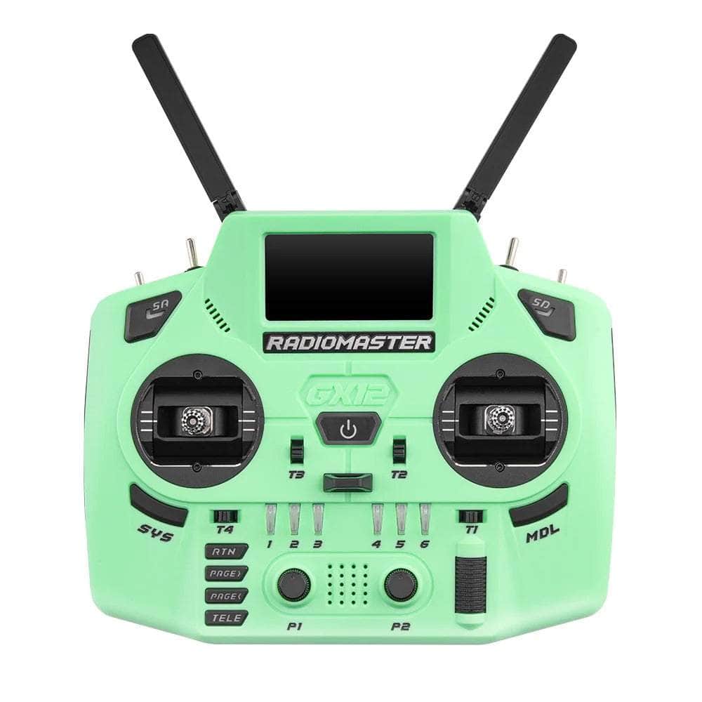 (PRE-ORDER) RadioMaster GX12 Dual-Band Crush Radio Controller - ELRS 2.4GHz M2 - Choose Color