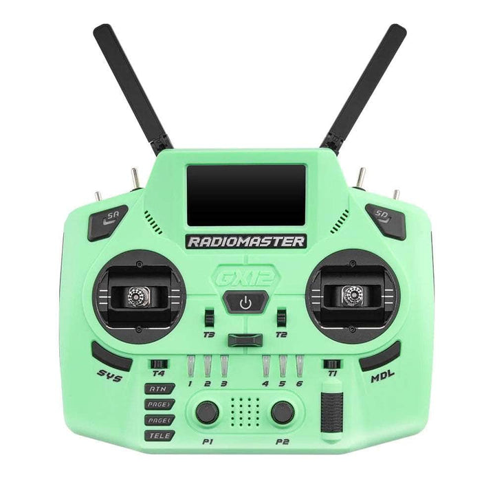 (PRE-ORDER) RadioMaster GX12 Dual-Band Crush Radio Controller - ELRS 2.4GHz M2 - Choose Color