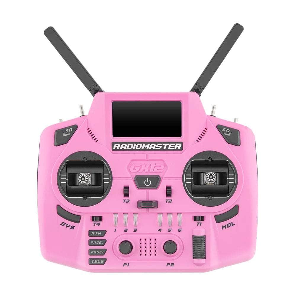 (PRE-ORDER) RadioMaster GX12 Dual-Band Crush Radio Controller - ELRS 2.4GHz M2 - Choose Color