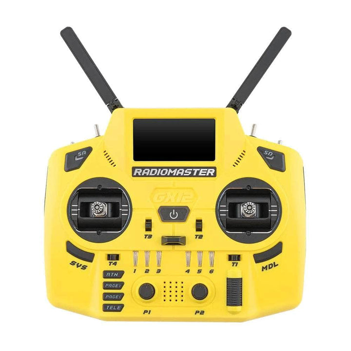 (PRE-ORDER) RadioMaster GX12 Dual-Band Crush Radio Controller - ELRS 2.4GHz M2 - Choose Color