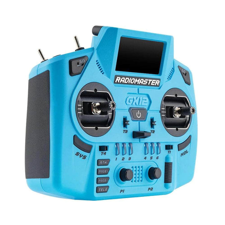(PRE-ORDER) RadioMaster GX12 Dual-Band Crush Radio Controller - ELRS 2.4GHz M2 - Choose Color