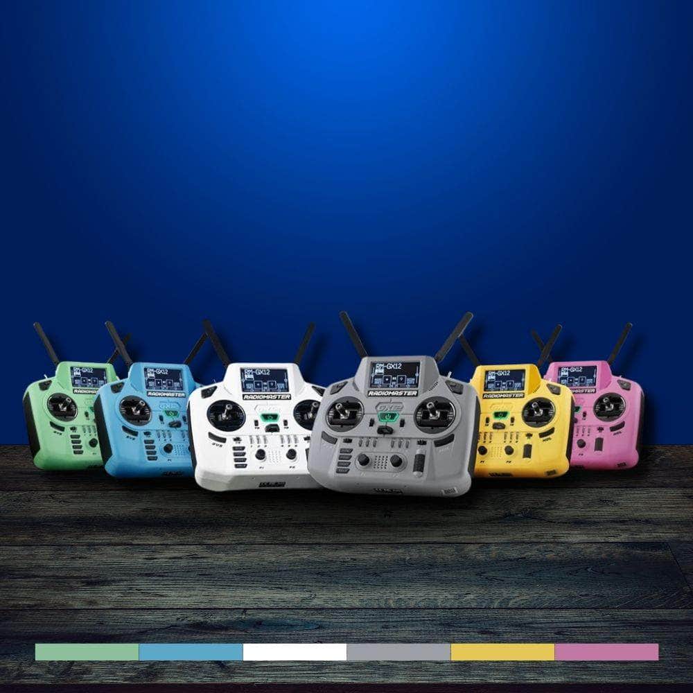 (PRE-ORDER) RadioMaster GX12 Dual-Band Crush Radio Controller - ELRS 2.4GHz M2 - Choose Color