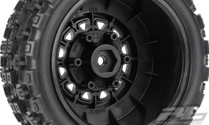 Pro-Line Badlands MX SC 2.2"/3.0" M2 Terrain Tires Mounted Traxxas Slash 2wd /4x4