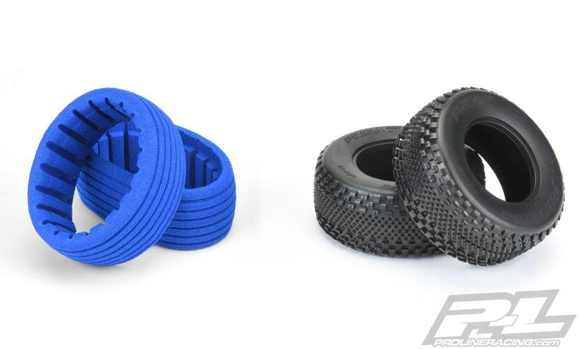 Pro Line 10169-103 Prism SC Front 2.2"/3.0" Z3 Carpet Tires For SC Truck Front