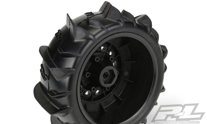Pro-Line Dumont Paddle SC 2.2"/3.0" Sand/Snow Tires Mounted Traxxas Slash