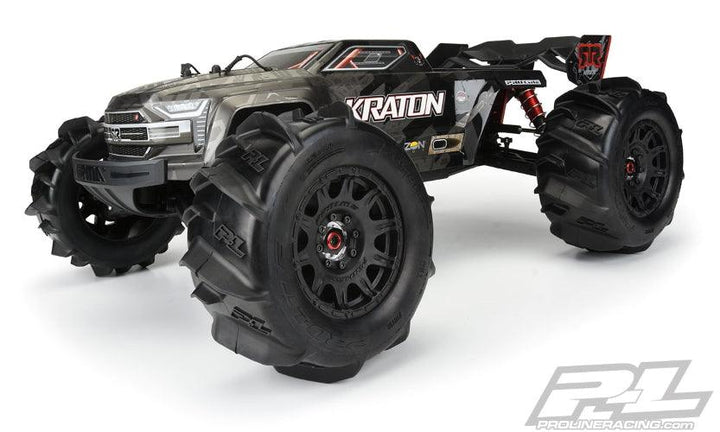 Pro-Line Dumont 3.8" Paddle Sand/Snow Tires Mounted For 17mm MT Traxxas Maxx