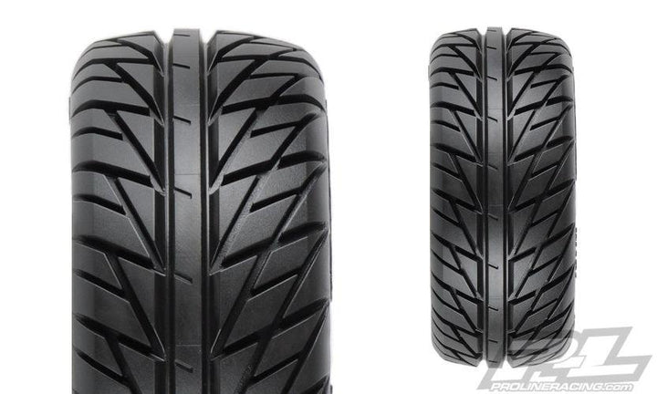 Pro-Line Street Fighter SC 2.2"/3.0" Street Tires Mounted For Mounted on Raid