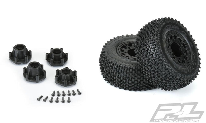 Pro-Line Gladiator SC 2.2"/3.0" M3 (Soft) Off-Road Tires Mounted Traxxas Slash
