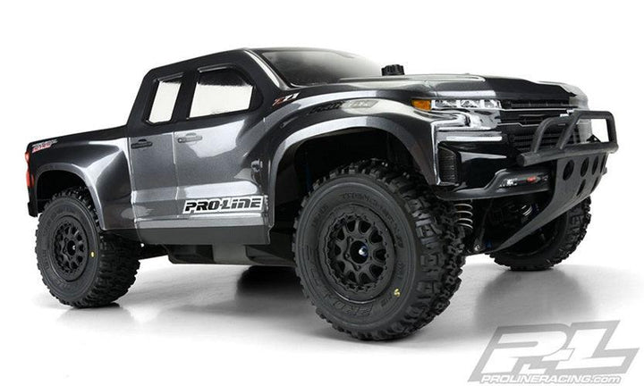 Pro-Line 2019 Chevy Silverado Z71 Trail Boss True Scale SC Body Clear Slash