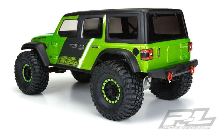 Pro-Line Jeep Wrangler JL Unlimited Rubicon Clear Body For Wheelbase Crawlers