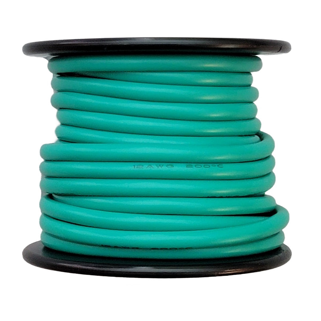 Cut To Length 12AWG Silicone Wire - Green