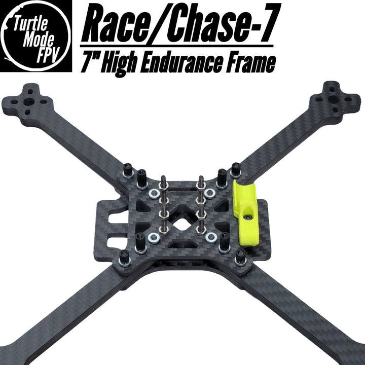 Race/Chase-7 - 7" High Endurance Frame, by TurtleModeFPV - (No 3D Prints)