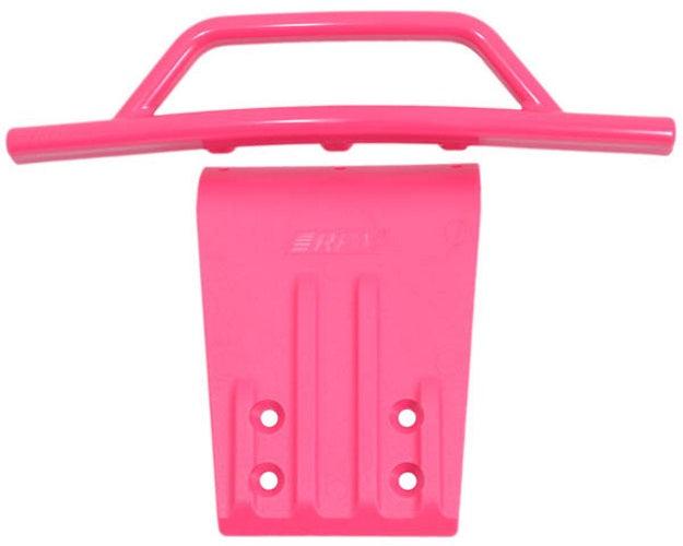 RPM 80957 Front Bumper & Skid Plate Pink Traxxas Slash 2wd Nitro Slash