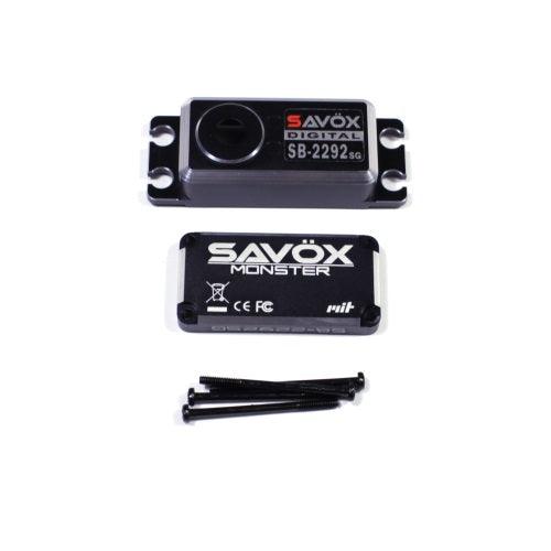 Savox SB-2292SG Top & Bottom Servo Case Set w/ 4 Screws