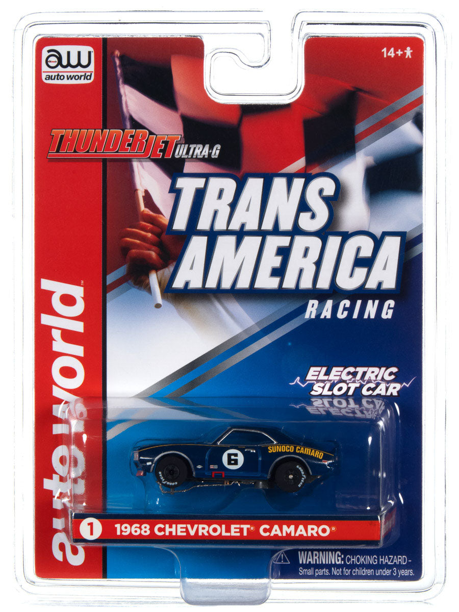 Auto World Thunderjet R32 Mark Donohue Chevy Camaro HO Scale Slot Car for AFX
