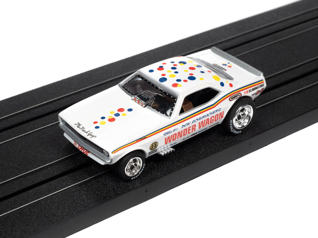 Auto World Don Schumacher Plymouth Barracuda Wonder Wagon Ho Slot Car SC369