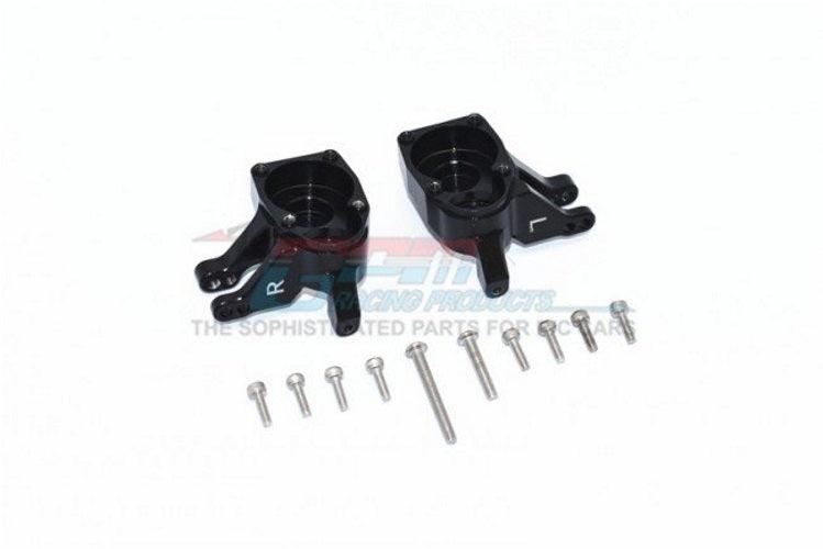 GPM Axial SCX10 III JEEP WRANGLER Aluminum Inner Part Of Front Knuckle Arms Black